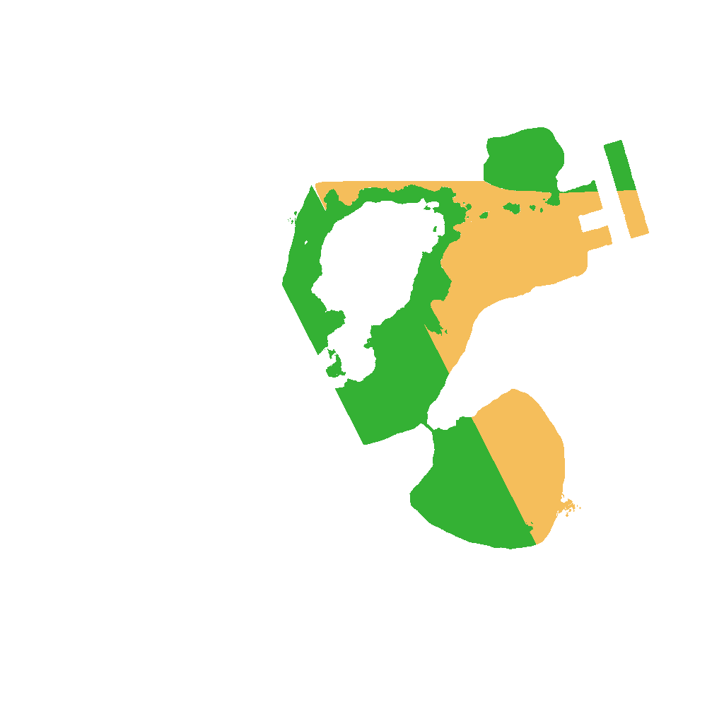 Biome Rust Map: Procedural Map, Size: 1500, Seed: 95328