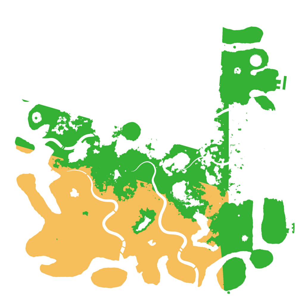 Biome Rust Map: Procedural Map, Size: 4500, Seed: 501292291