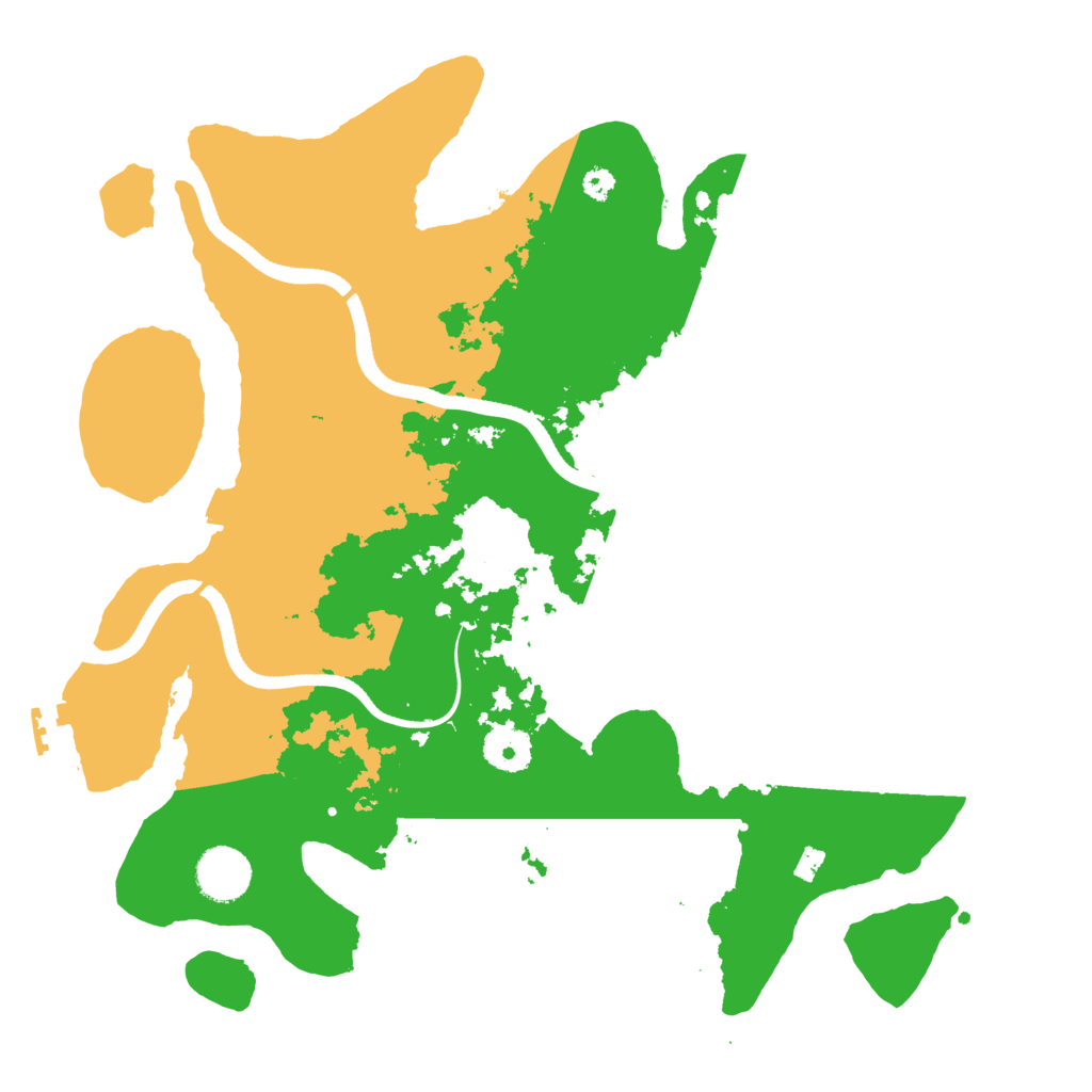 Biome Rust Map: Procedural Map, Size: 3500, Seed: 1936714703