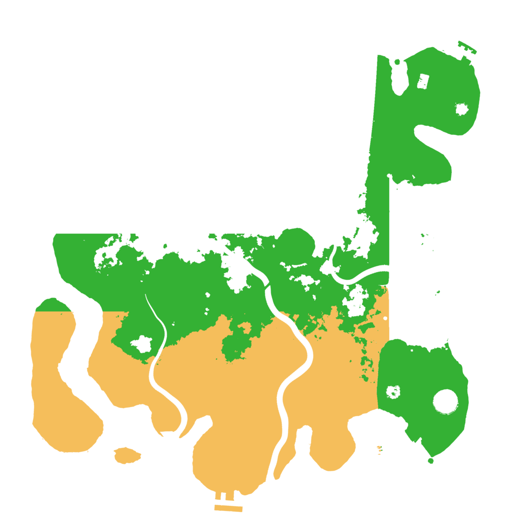 Biome Rust Map: Procedural Map, Size: 3750, Seed: 1810683322