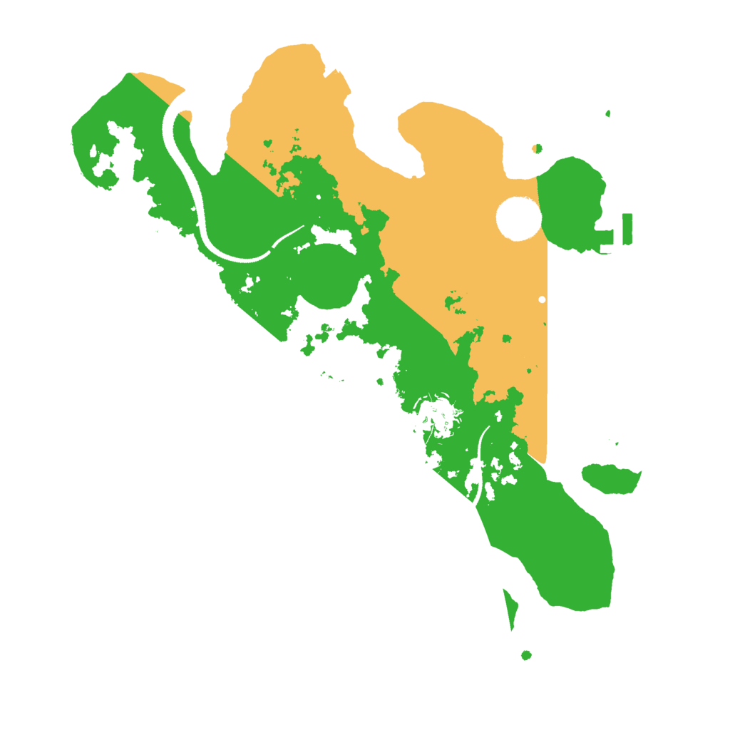 Biome Rust Map: Procedural Map, Size: 2989, Seed: 49897