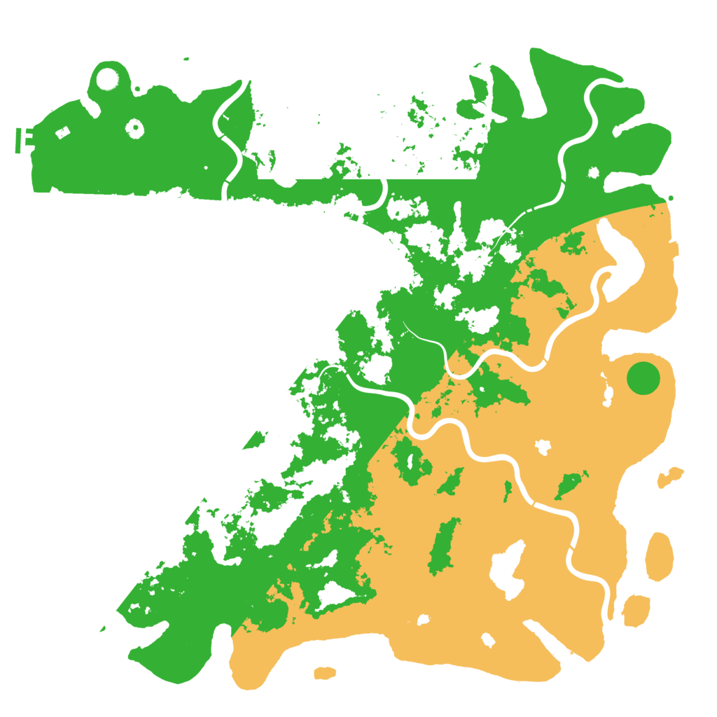 Biome Rust Map: Procedural Map, Size: 5700, Seed: 1185724181