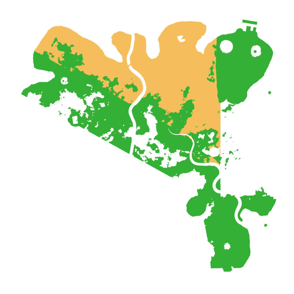 Biome Rust Map: Procedural Map, Size: 4000, Seed: 1420755157