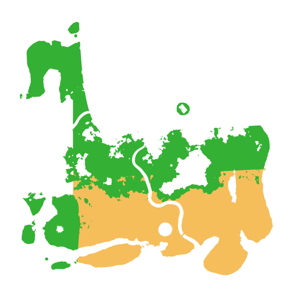 Biome Rust Map: Procedural Map, Size: 3750, Seed: 306043704