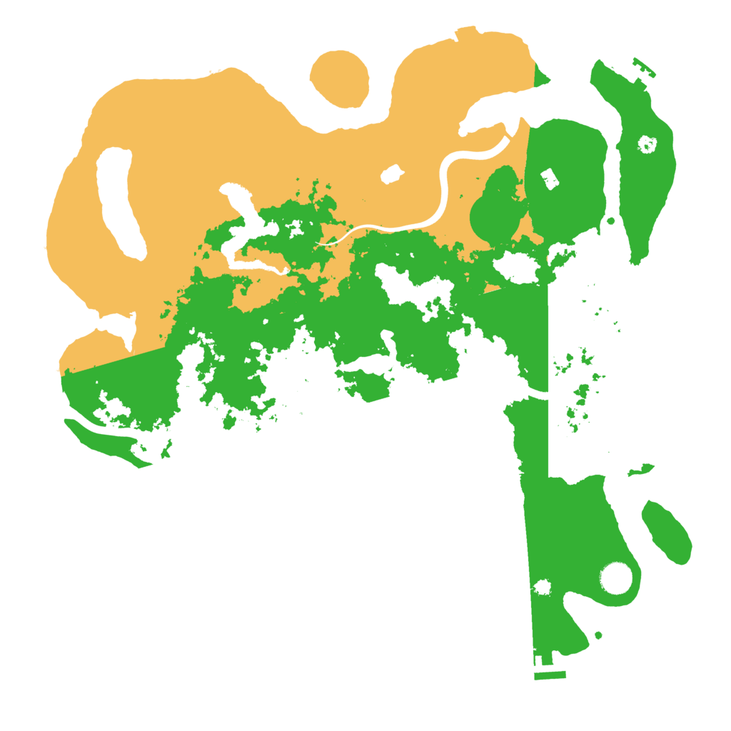 Biome Rust Map: Procedural Map, Size: 4000, Seed: 2469942