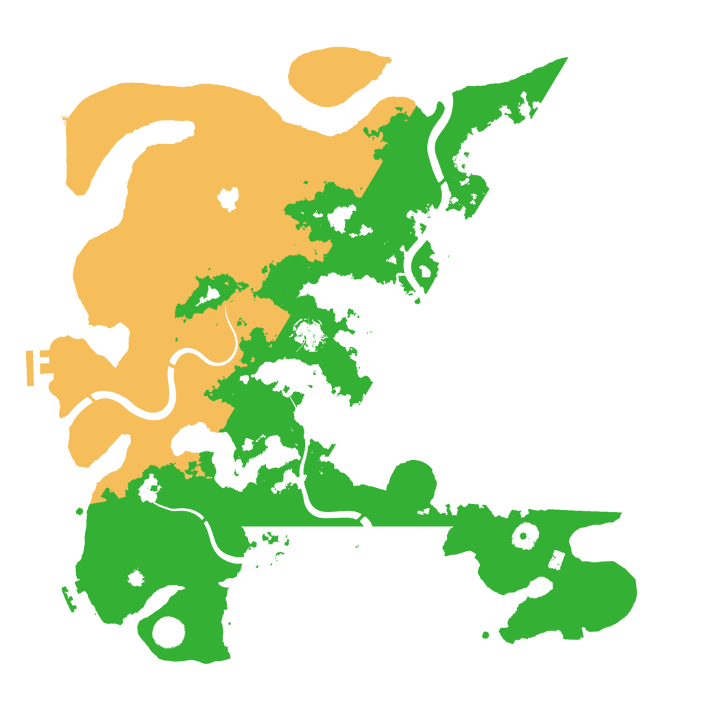 Biome Rust Map: Procedural Map, Size: 4000, Seed: 1966223026