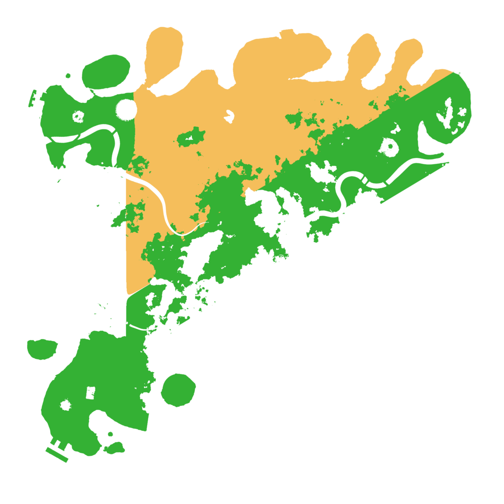 Biome Rust Map: Procedural Map, Size: 4250, Seed: 896715912