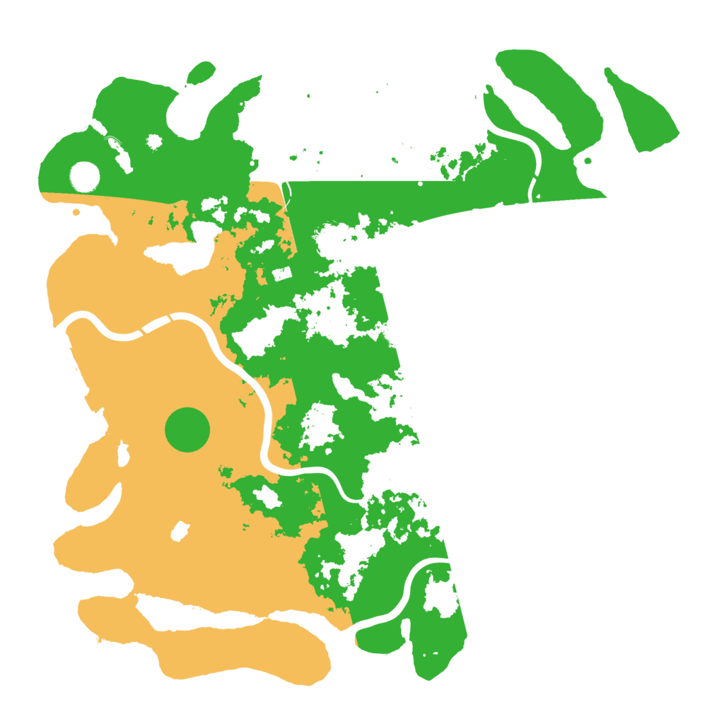 Biome Rust Map: Procedural Map, Size: 4250, Seed: 1252773903