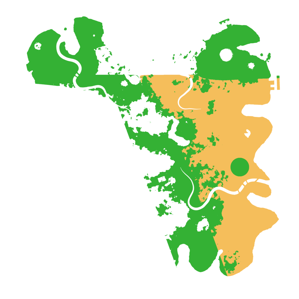 Biome Rust Map: Procedural Map, Size: 4250, Seed: 126560184