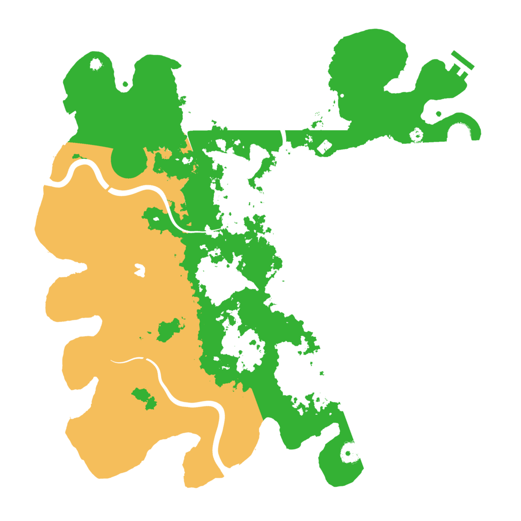 Biome Rust Map: Procedural Map, Size: 4000, Seed: 1802870557