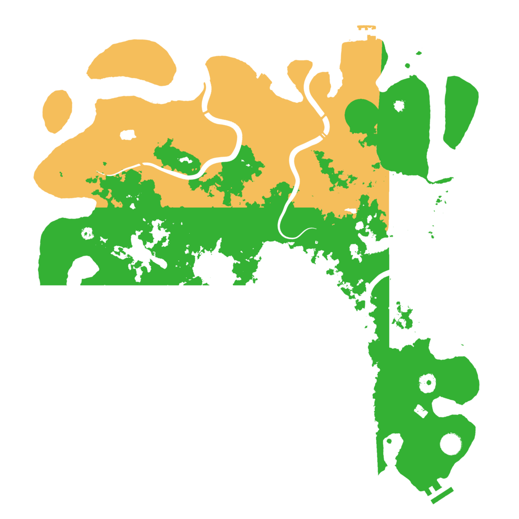 Biome Rust Map: Procedural Map, Size: 4250, Seed: 209414986