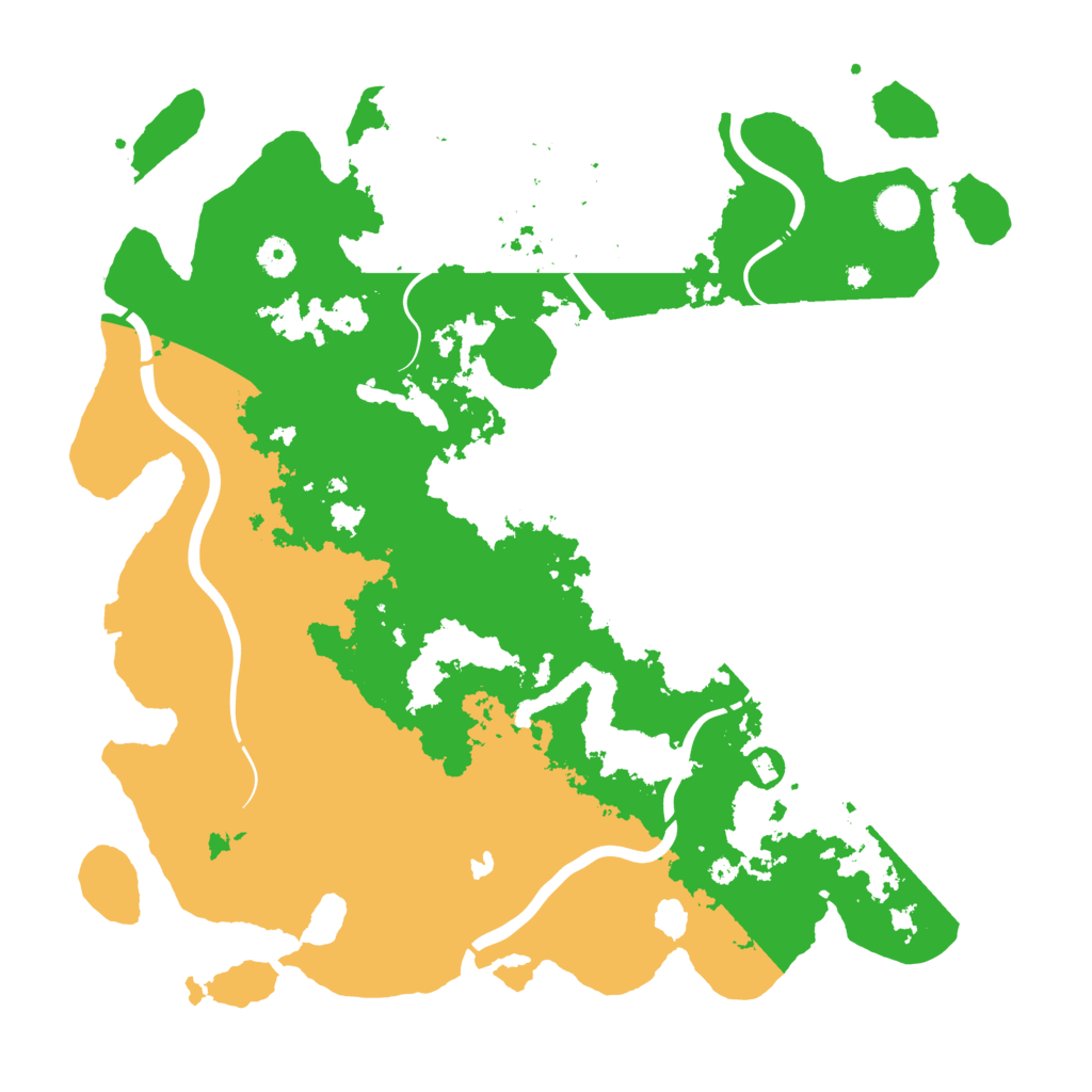 Biome Rust Map: Procedural Map, Size: 4250, Seed: 484894217