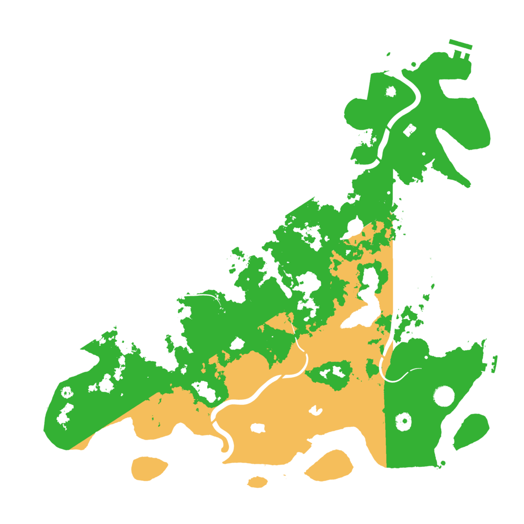 Biome Rust Map: Procedural Map, Size: 4500, Seed: 1602896531