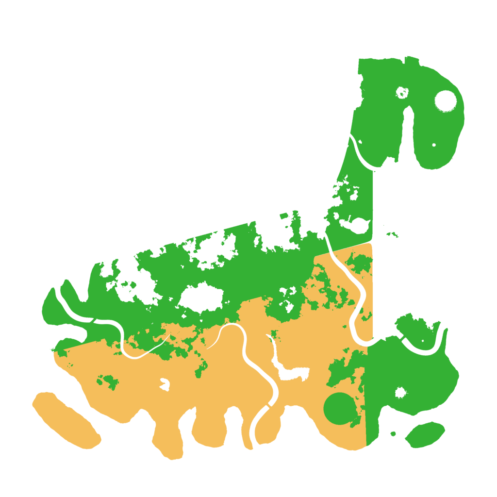 Biome Rust Map: Procedural Map, Size: 4050, Seed: 223037664