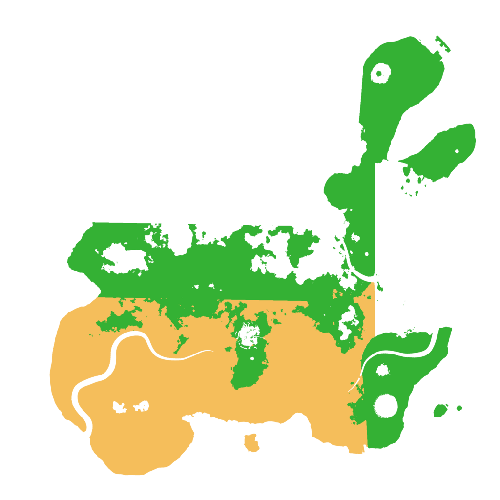 Biome Rust Map: Procedural Map, Size: 3750, Seed: 1195598291
