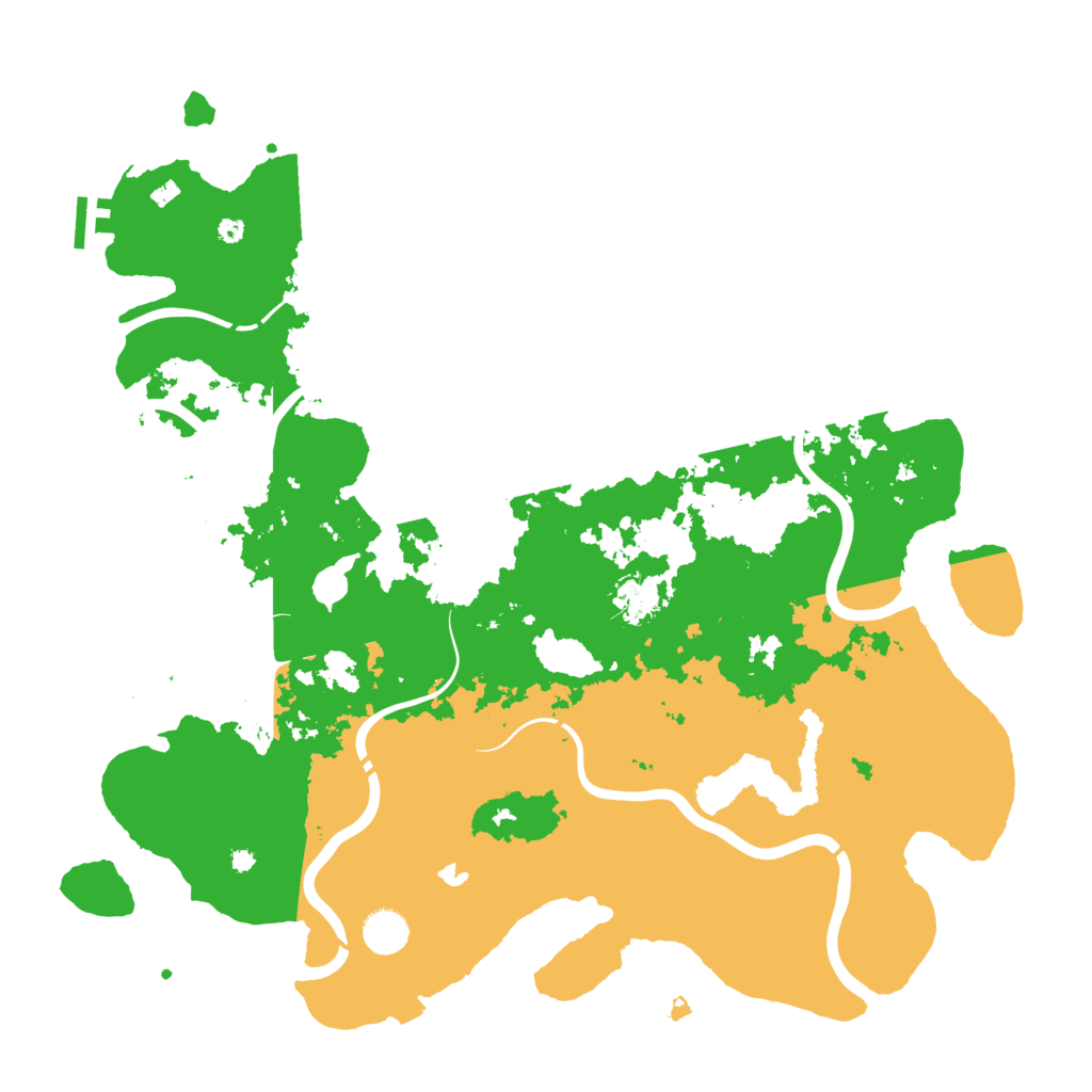 Biome Rust Map: Procedural Map, Size: 4250, Seed: 993342437