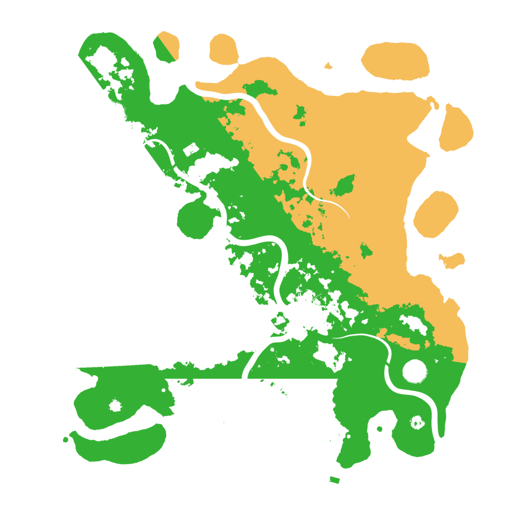 Biome Rust Map: Procedural Map, Size: 3750, Seed: 1055820163