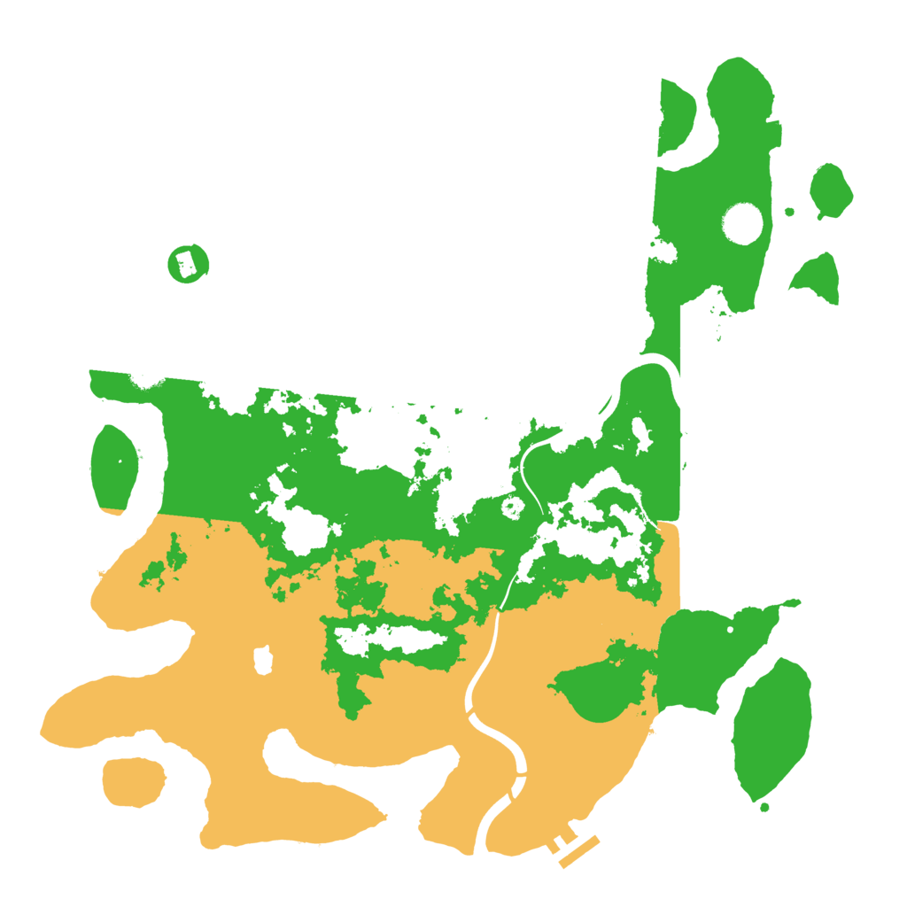 Biome Rust Map: Procedural Map, Size: 4000, Seed: 47156