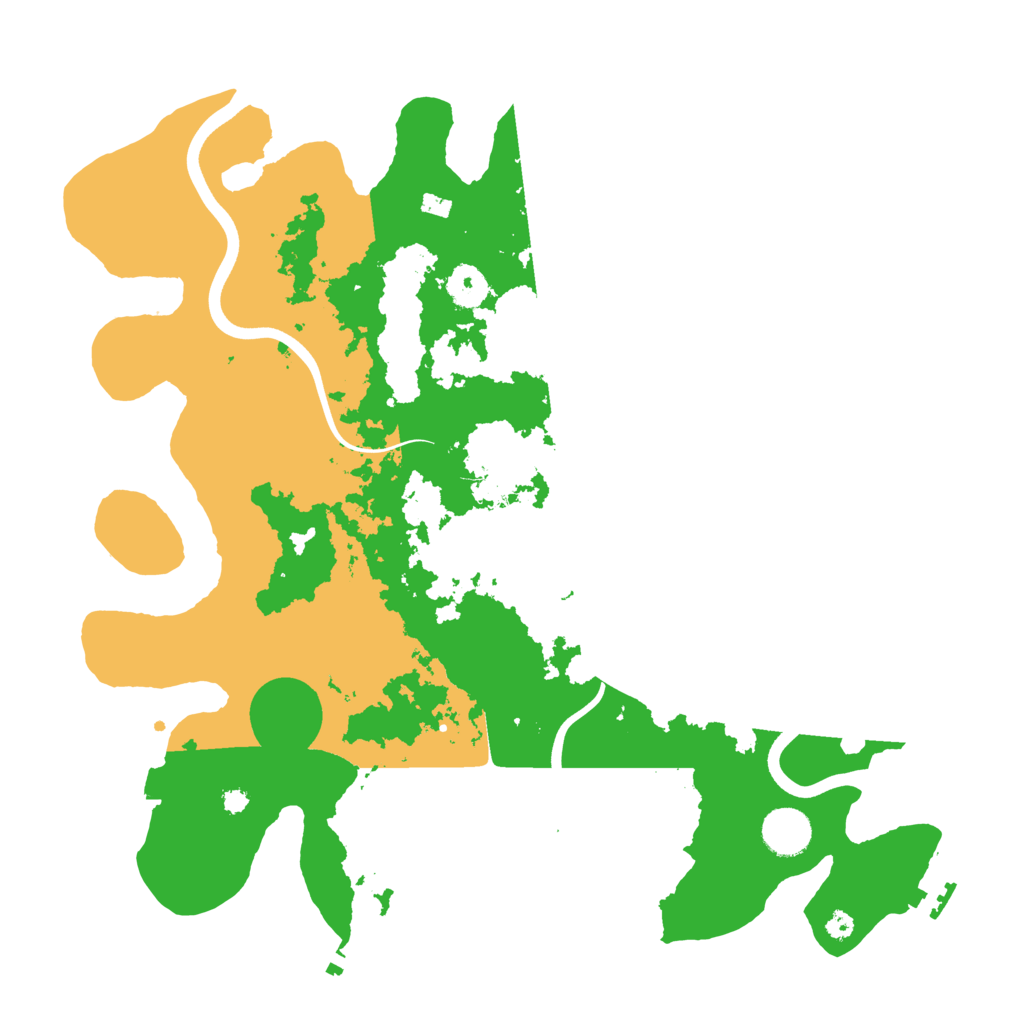 Biome Rust Map: Procedural Map, Size: 3750, Seed: 504599504