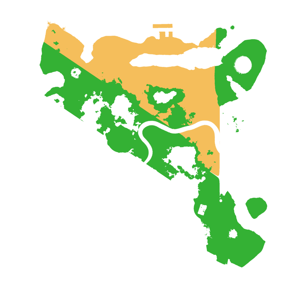 Biome Rust Map: Procedural Map, Size: 3000, Seed: 953673186