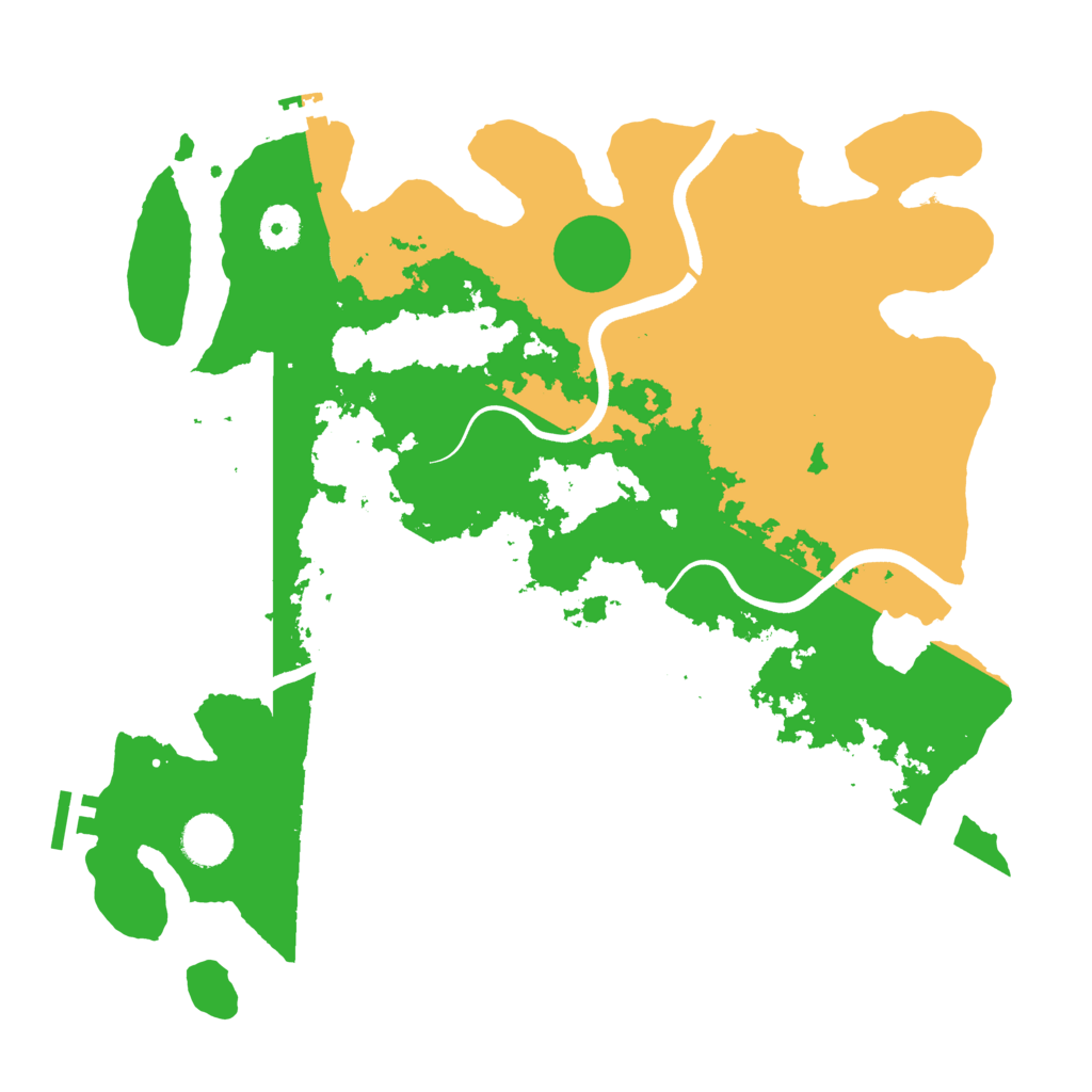 Biome Rust Map: Procedural Map, Size: 3750, Seed: 1779381954
