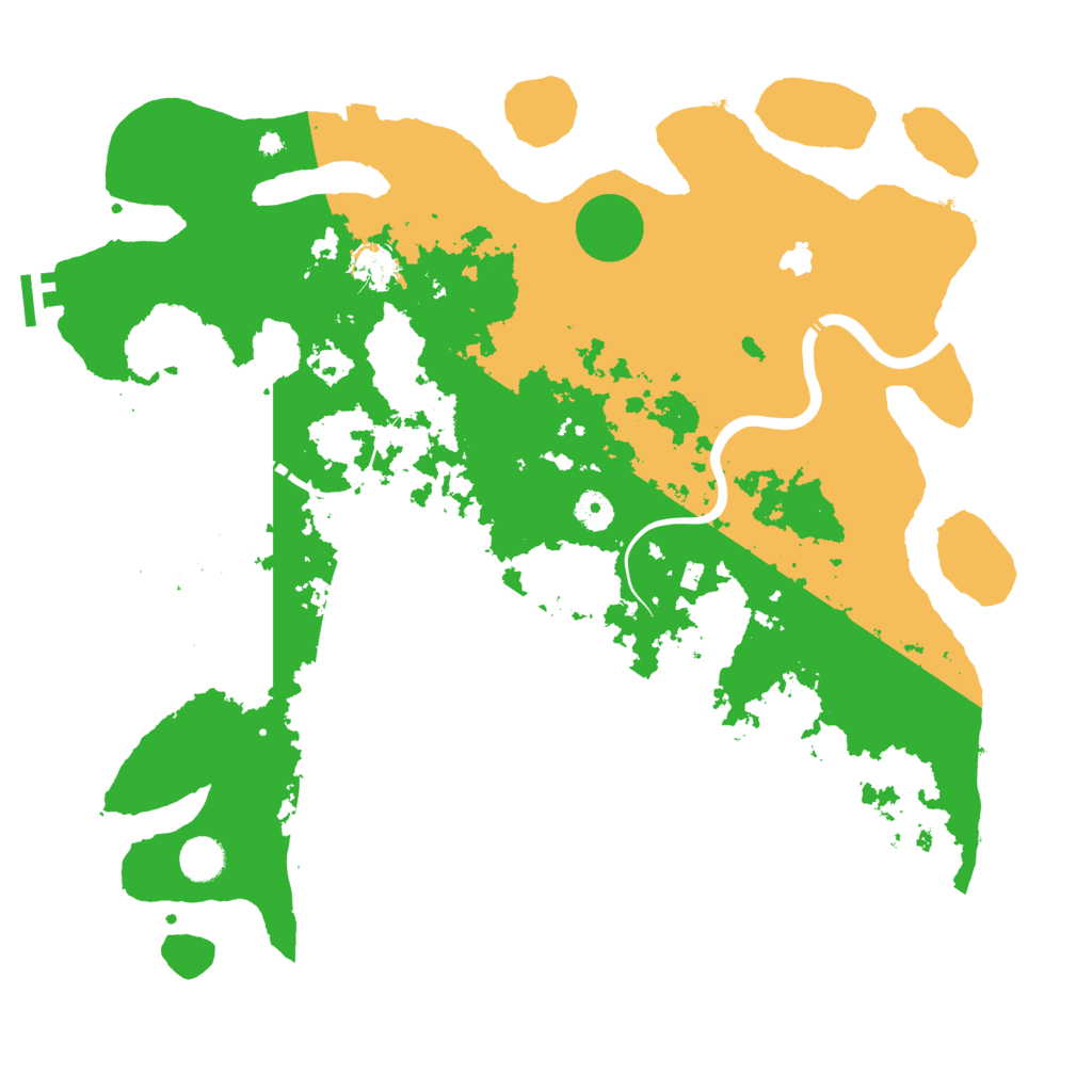 Biome Rust Map: Procedural Map, Size: 4250, Seed: 1183850053