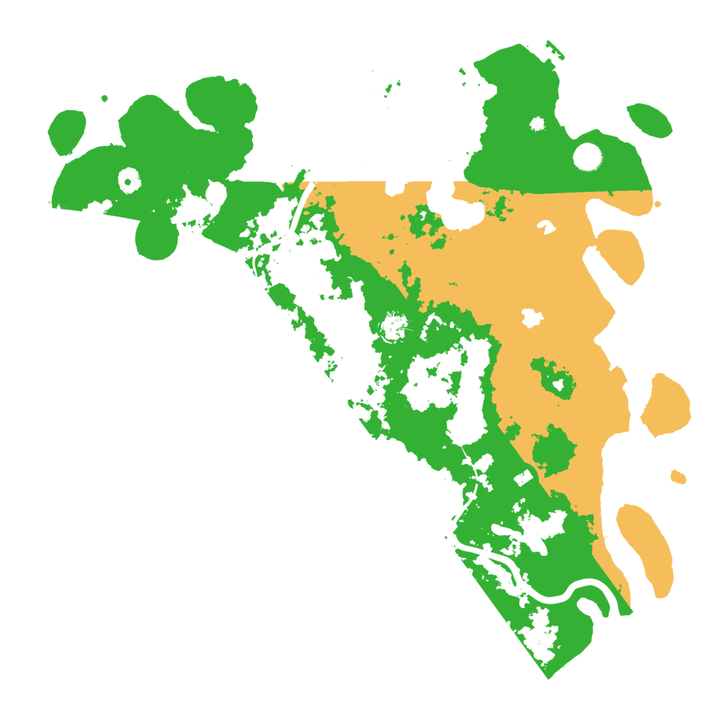 Biome Rust Map: Procedural Map, Size: 4500, Seed: 948444742