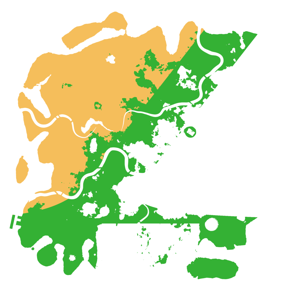 Biome Rust Map: Procedural Map, Size: 4250, Seed: 906619272