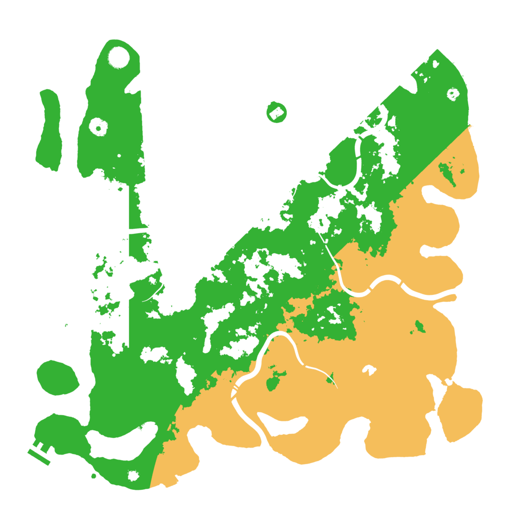 Biome Rust Map: Procedural Map, Size: 4250, Seed: 688951998