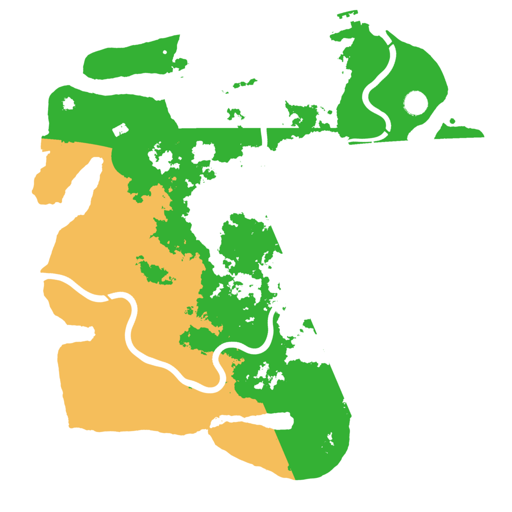 Biome Rust Map: Procedural Map, Size: 3750, Seed: 2057622020
