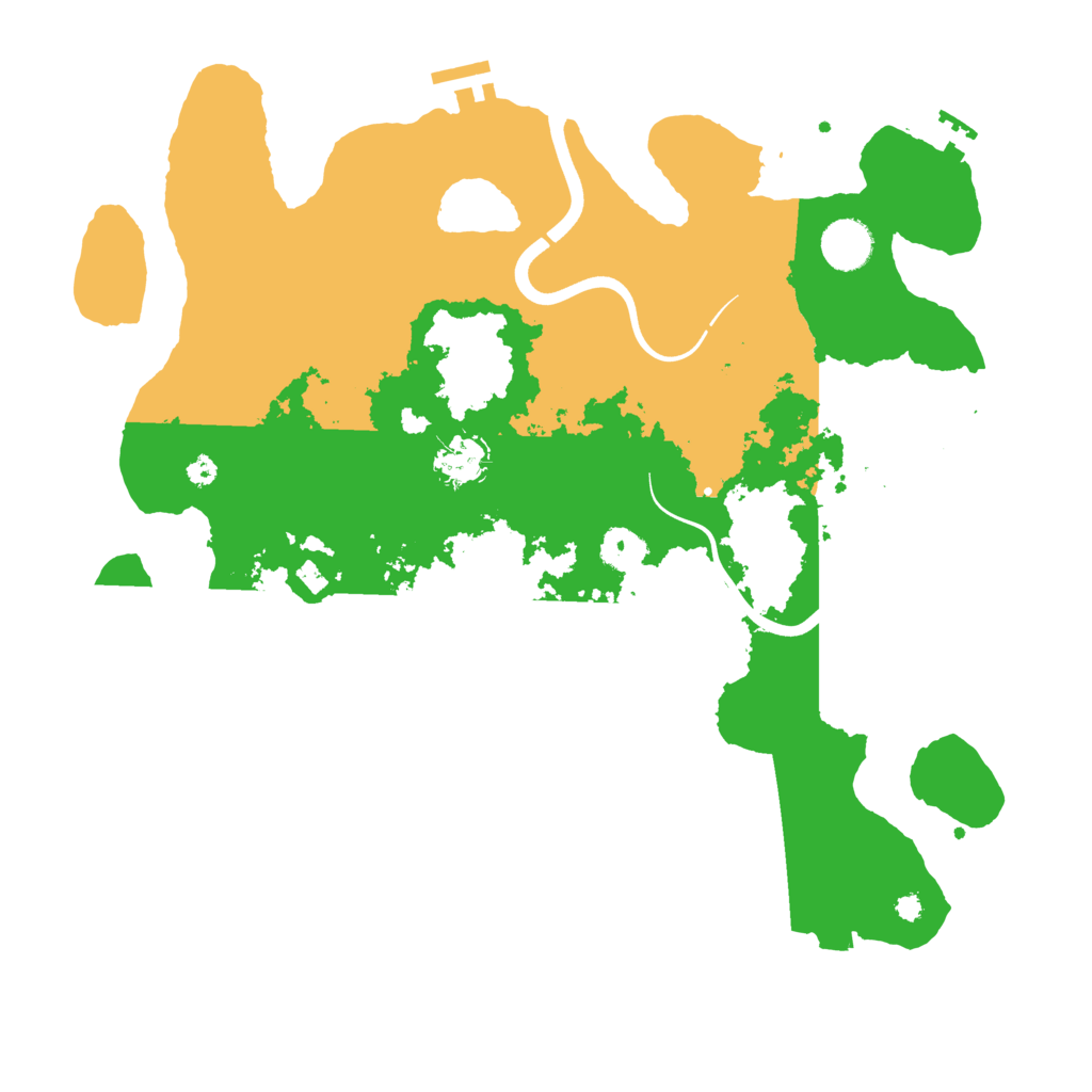 Biome Rust Map: Procedural Map, Size: 3750, Seed: 1511443025