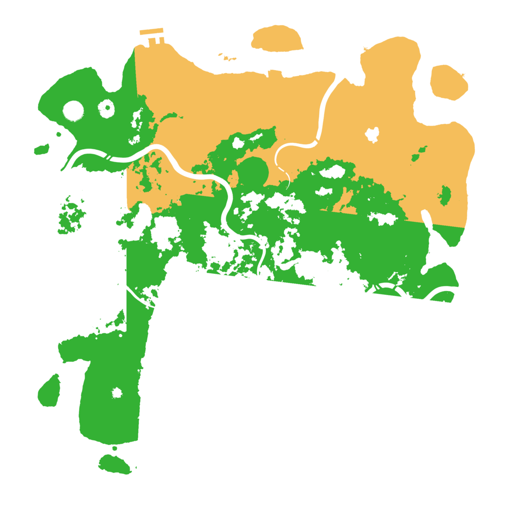 Biome Rust Map: Procedural Map, Size: 4350, Seed: 21052026