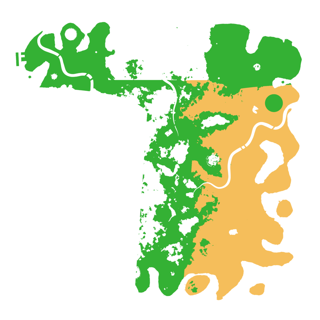 Biome Rust Map: Procedural Map, Size: 4750, Seed: 40492716