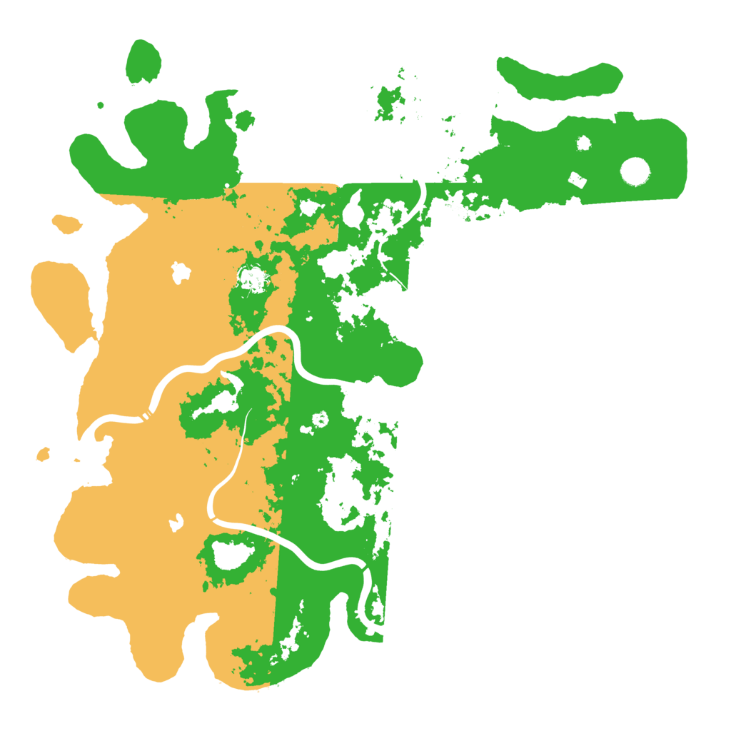 Biome Rust Map: Procedural Map, Size: 4500, Seed: 28725