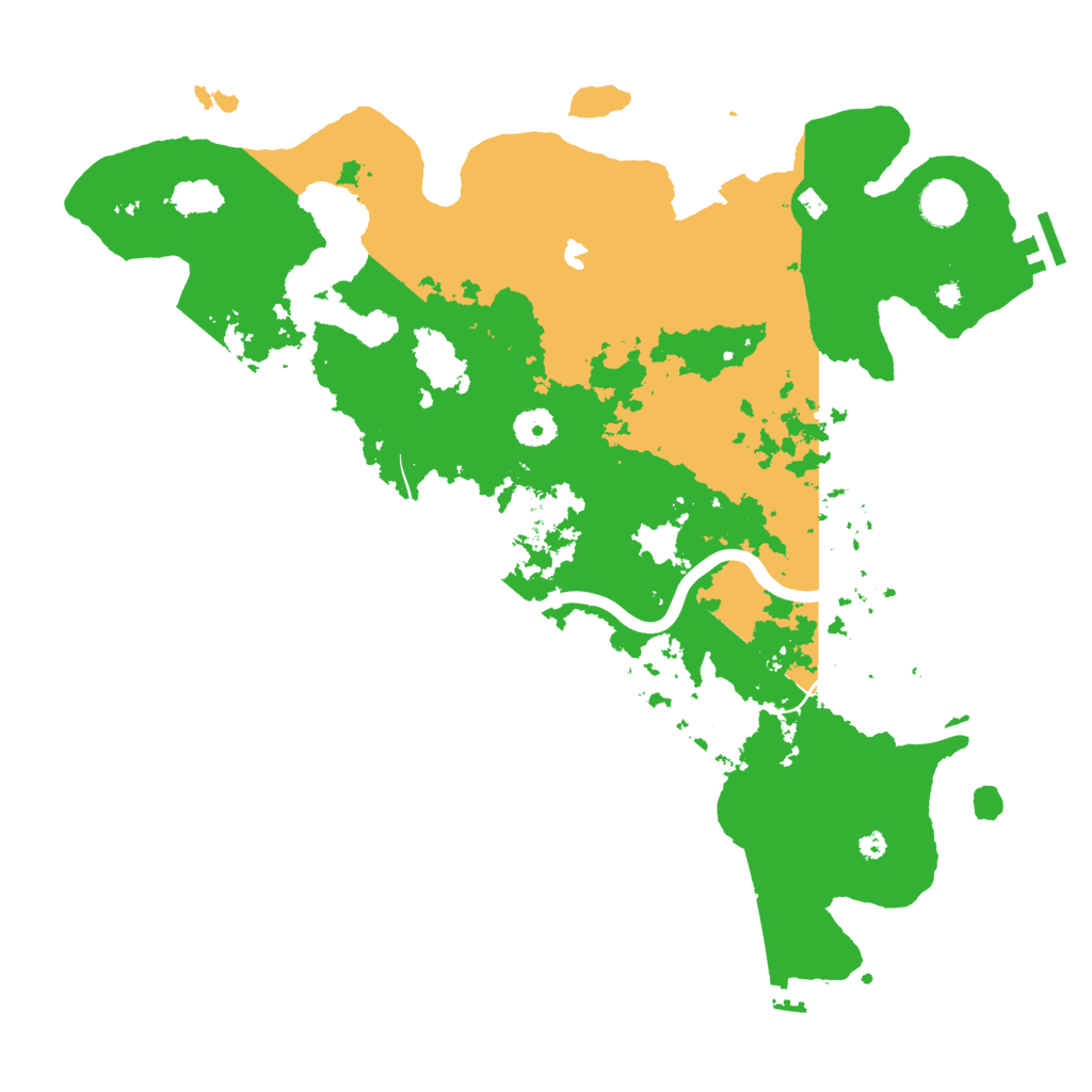 Biome Rust Map: Procedural Map, Size: 4050, Seed: 141842599