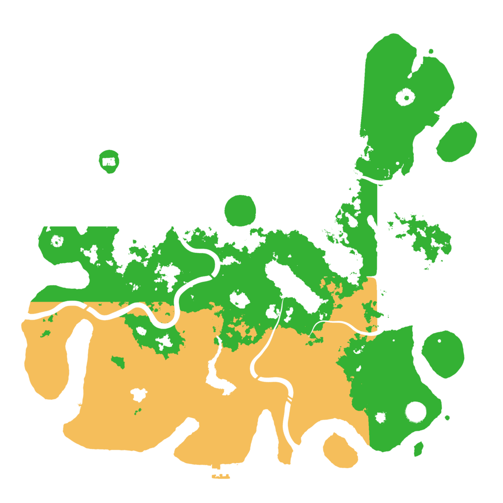 Biome Rust Map: Procedural Map, Size: 4250, Seed: 2099205772