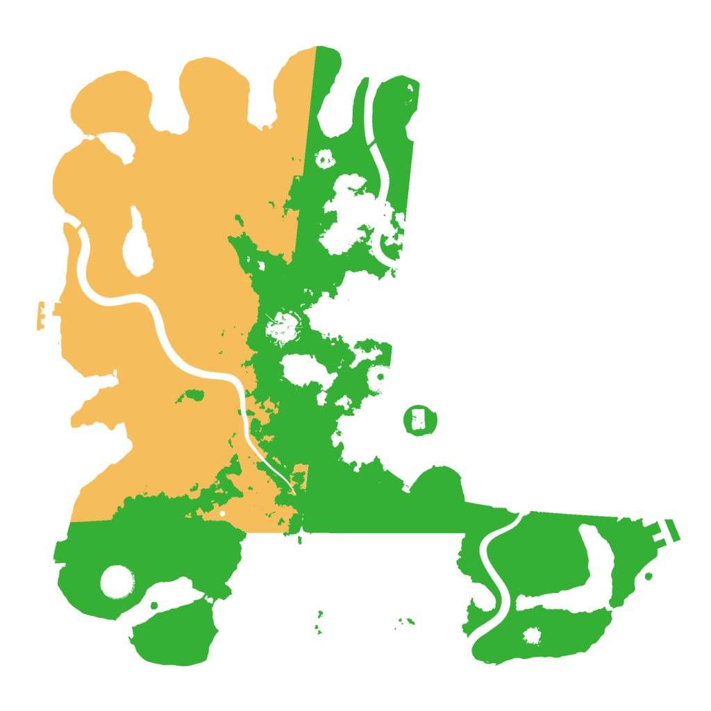 Biome Rust Map: Procedural Map, Size: 3750, Seed: 1668448269