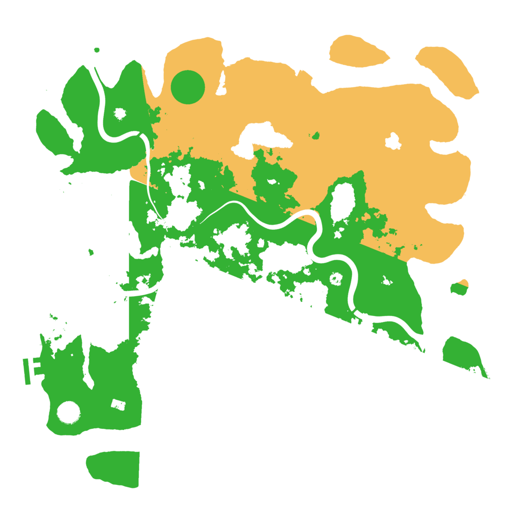 Biome Rust Map: Procedural Map, Size: 4000, Seed: 1911546843