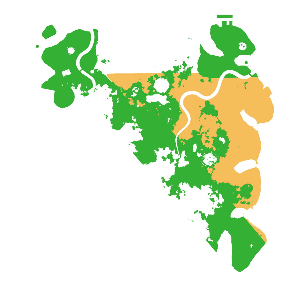 Biome Rust Map: Procedural Map, Size: 3750, Seed: 698988354