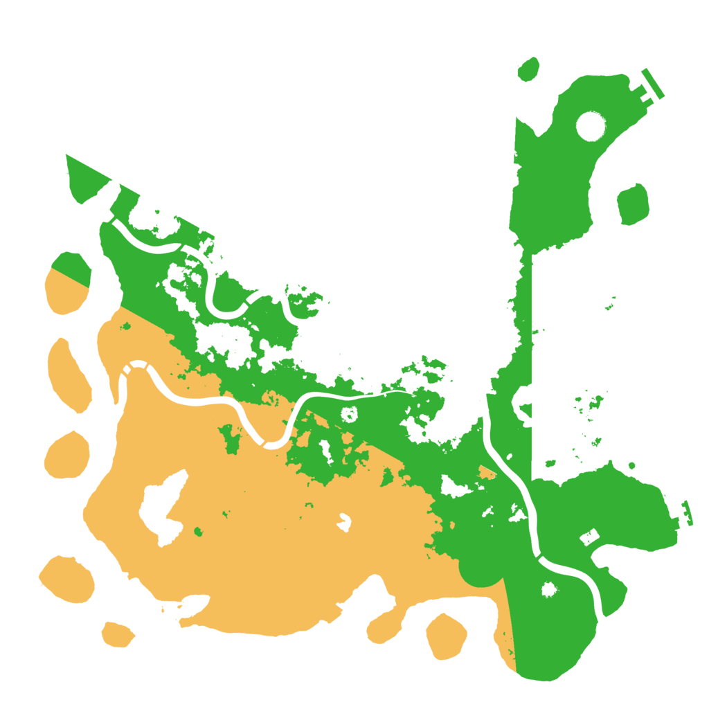 Biome Rust Map: Procedural Map, Size: 4250, Seed: 1054981839