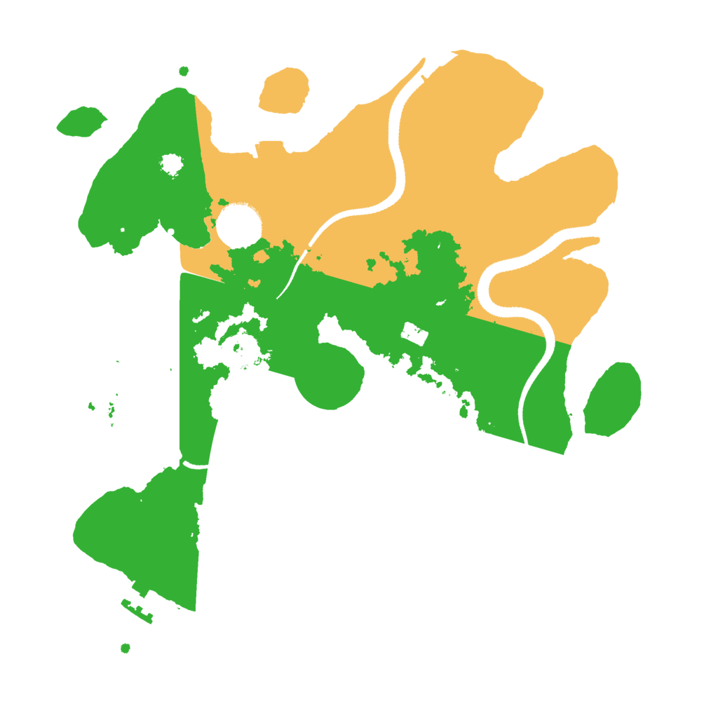 Biome Rust Map: Procedural Map, Size: 3000, Seed: 655871