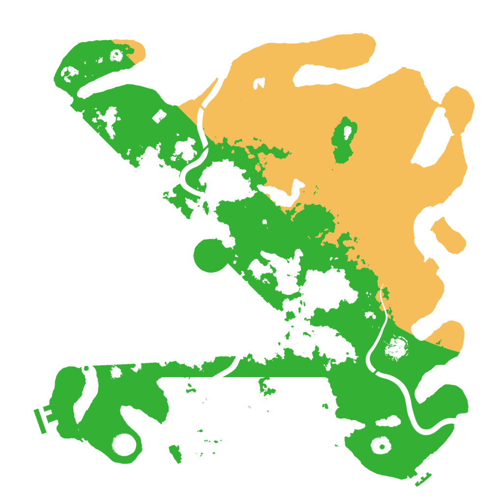 Biome Rust Map: Procedural Map, Size: 4000, Seed: 367153729