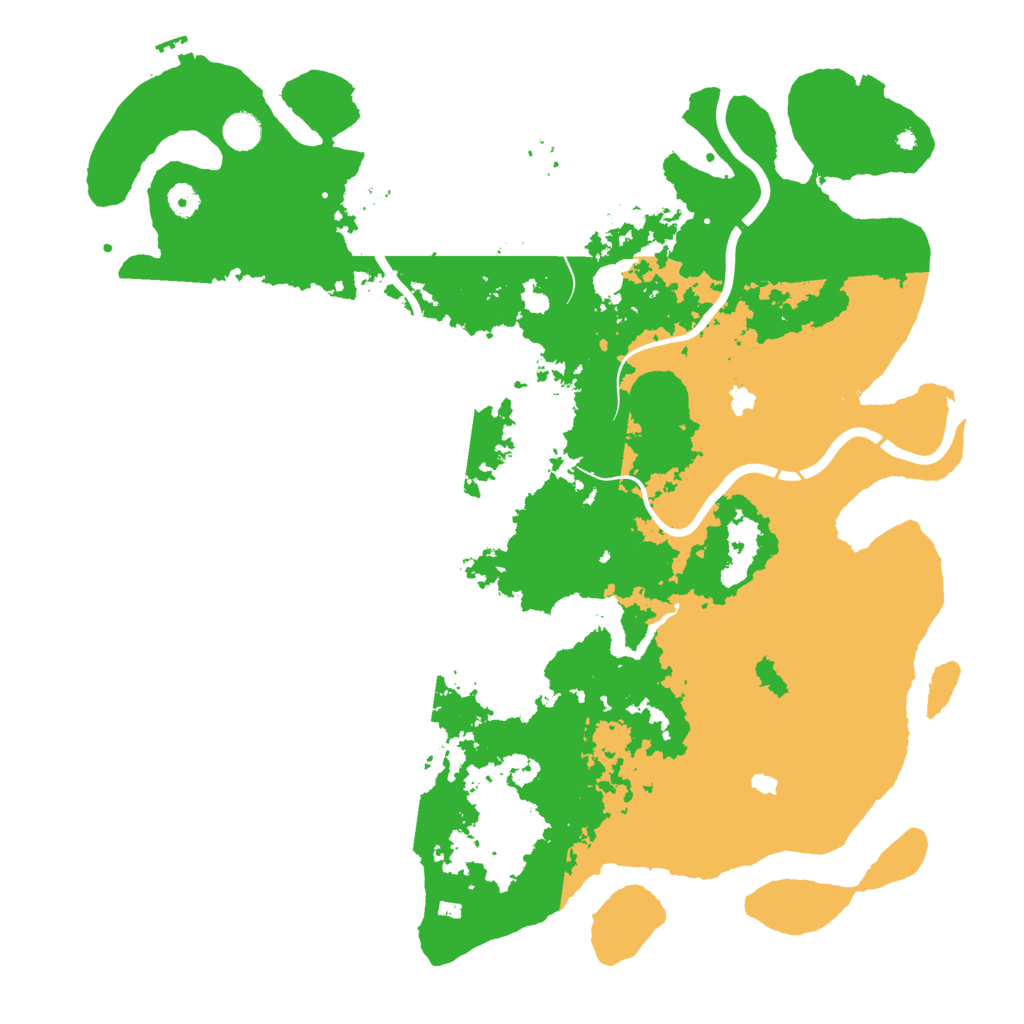 Biome Rust Map: Procedural Map, Size: 4750, Seed: 1403509253