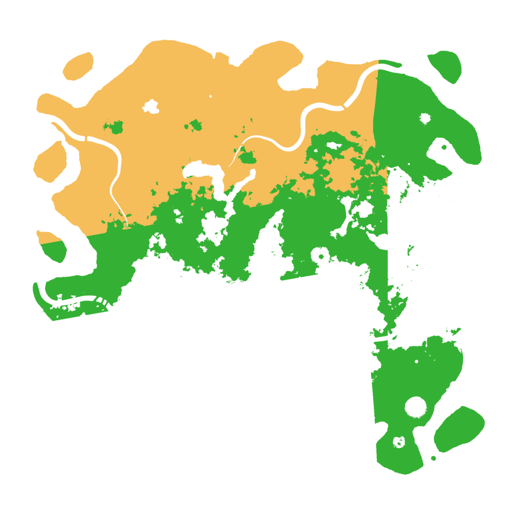Biome Rust Map: Procedural Map, Size: 4290, Seed: 1711191266