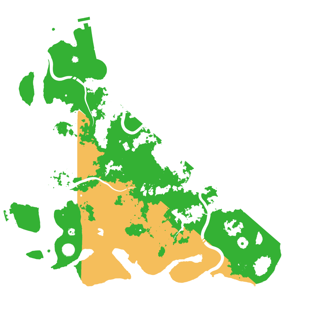 Biome Rust Map: Procedural Map, Size: 4250, Seed: 924703141