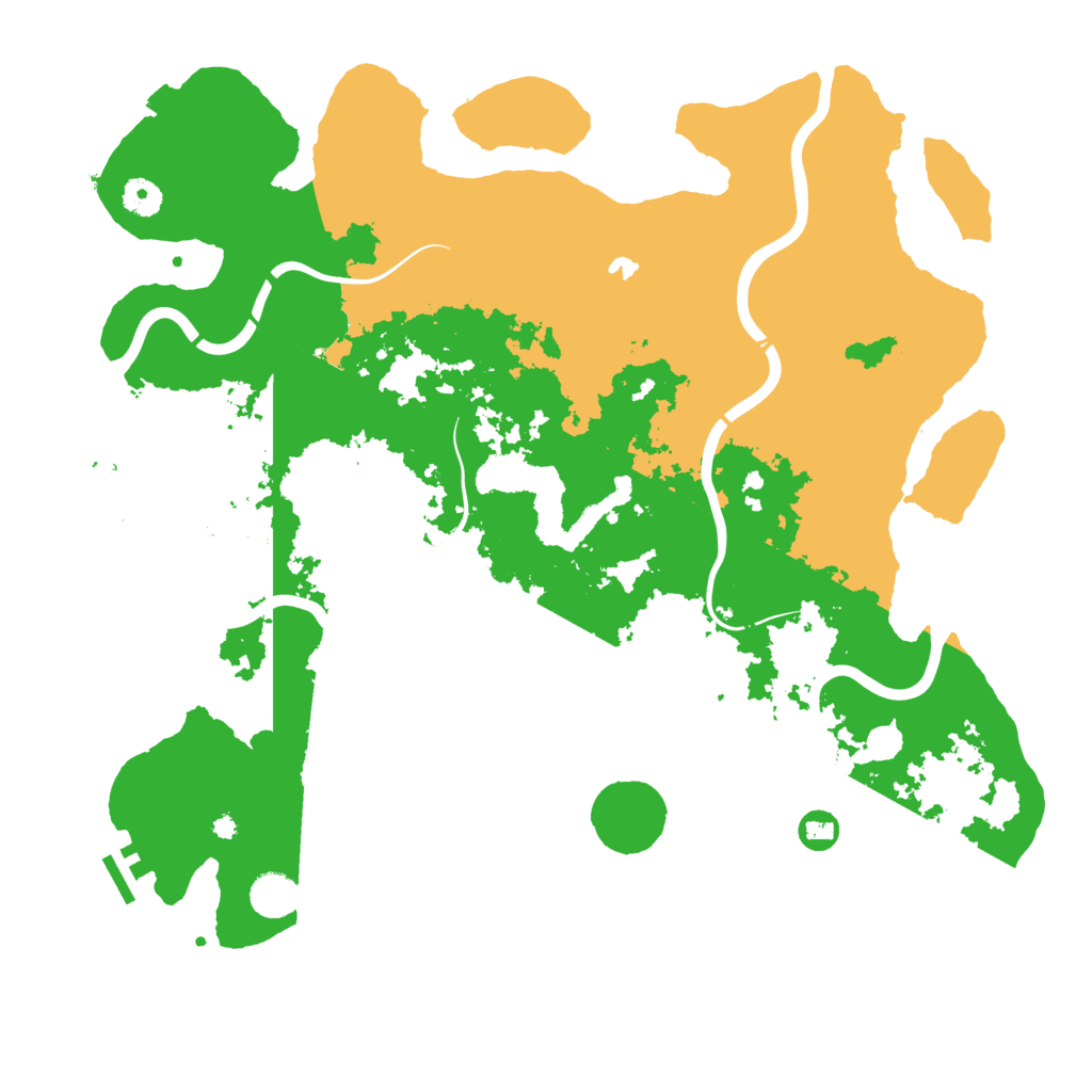 Biome Rust Map: Procedural Map, Size: 4250, Seed: 4303433