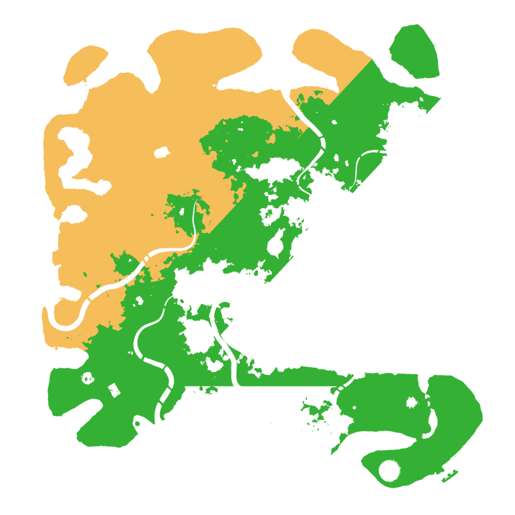 Biome Rust Map: Procedural Map, Size: 4250, Seed: 1558424269