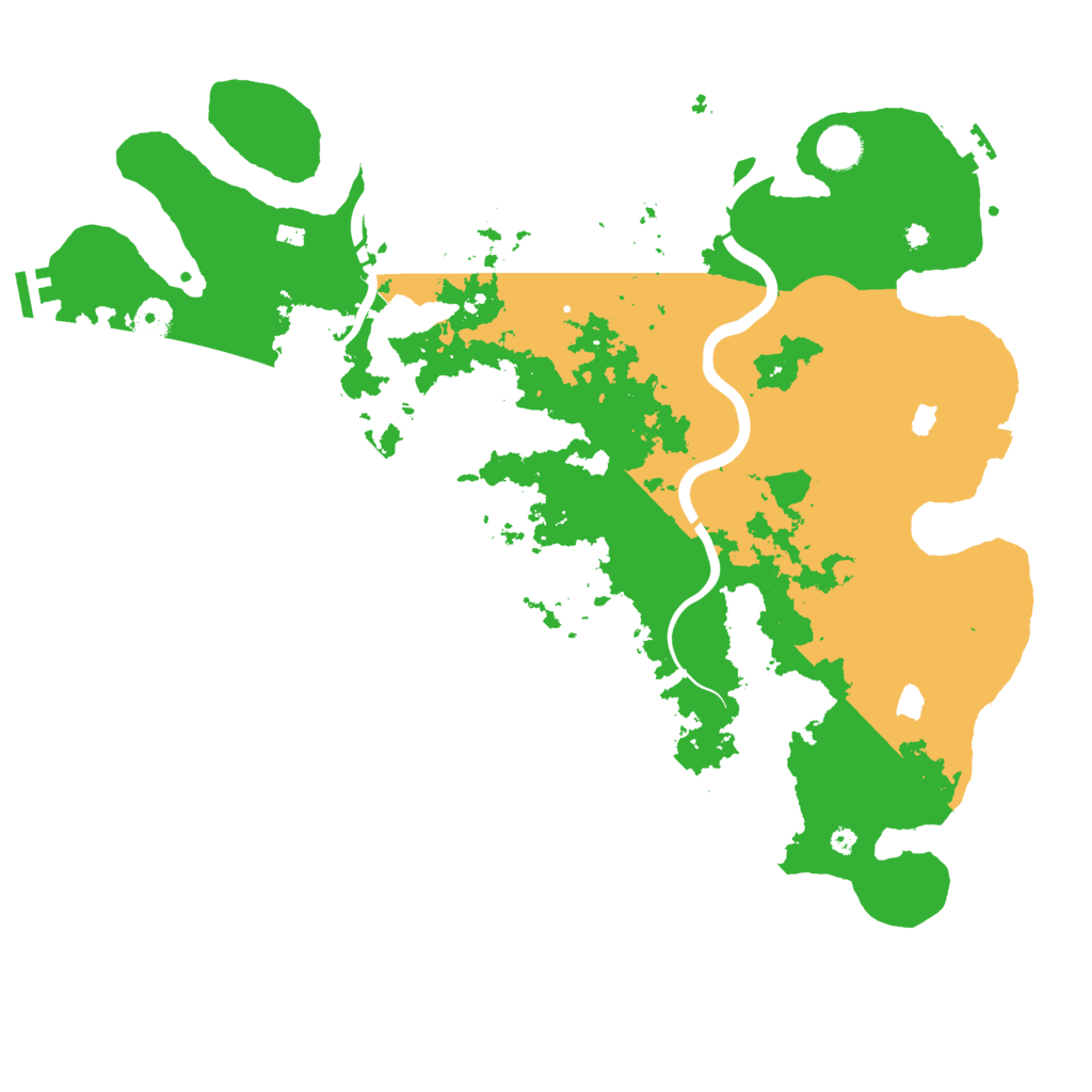 Biome Rust Map: Procedural Map, Size: 4250, Seed: 1660136606