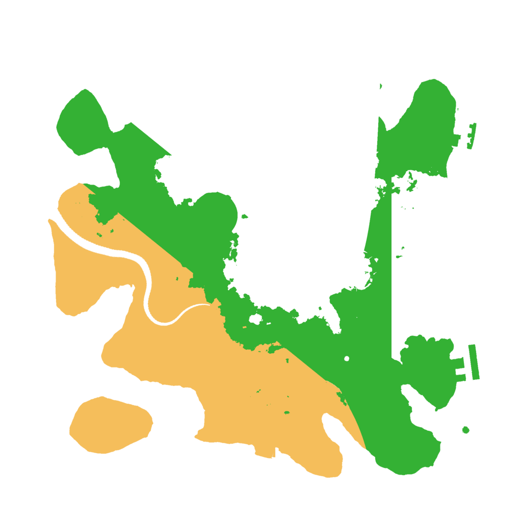 Biome Rust Map: Procedural Map, Size: 3000, Seed: 612984993