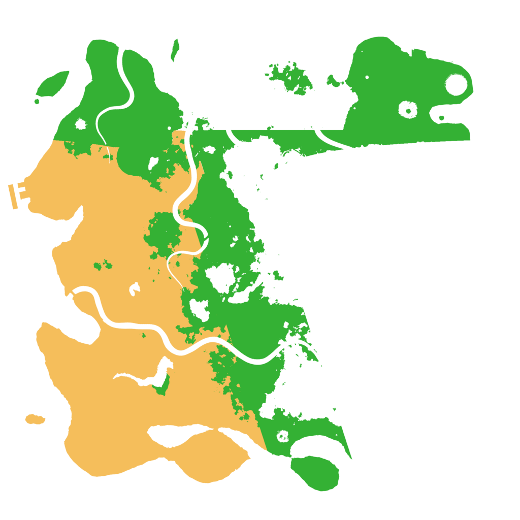 Biome Rust Map: Procedural Map, Size: 4250, Seed: 509732759